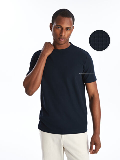 SOUTHBLUE Κοντομάνικο Ανδρικό Μπλουζάκι με Στρογγυλή Λαιμόκοψη - S4FQ05Z8-DWP