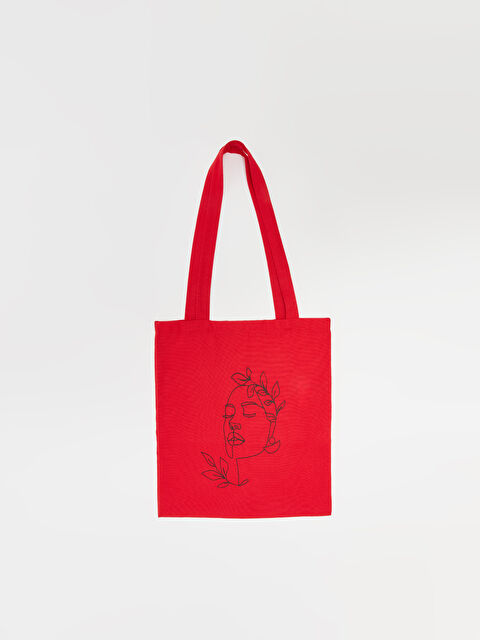 LCW ECO Baskılı Alışveriş Çantası - S4FR07Z8-LTQ