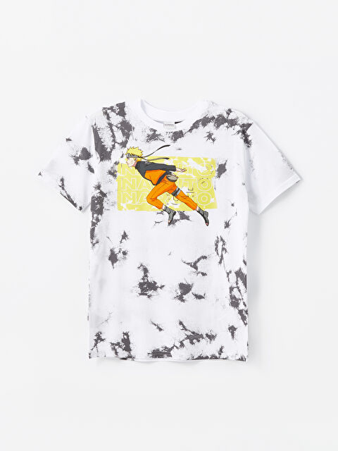 LCW Kids Crew Neck Naruto Printed Short Sleeve Boys' T-Shirt - S4FR84Z4-LU7