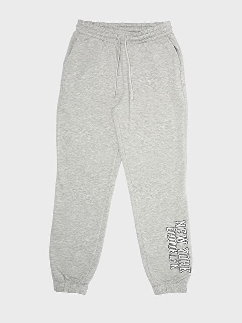 XSIDE Elasticated Waist Printed Women's Sweatpants - S4FT39Z8-EFN