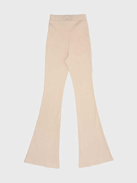 XSIDE بنطلون ليجنز نسائي بساق إسبانية وخصر مطاطي - S4FU47Z8-Y0T