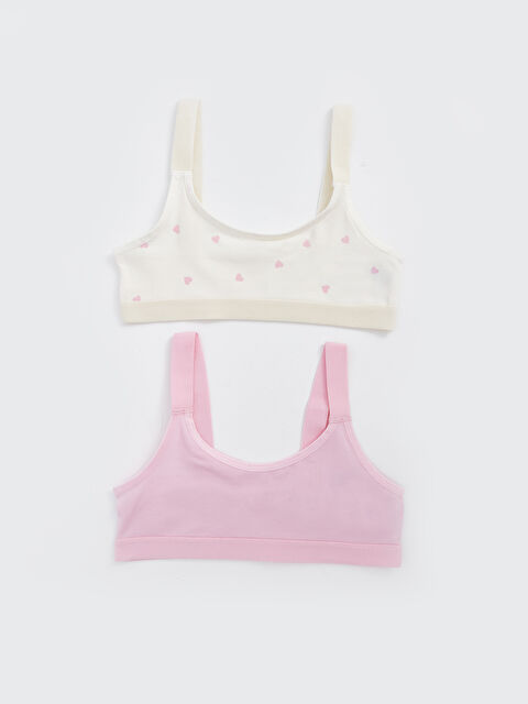 LCW Kids U Neck Girl's Bustier 2-Pack - S4FV15Z4-G7H