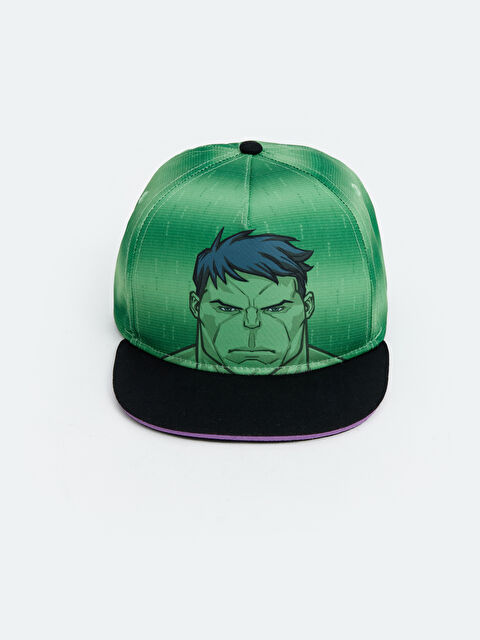 LCW ACCESSORIES Hulk Baskılı Erkek Çocuk Kep Şapka - S4G091Z4-FKX