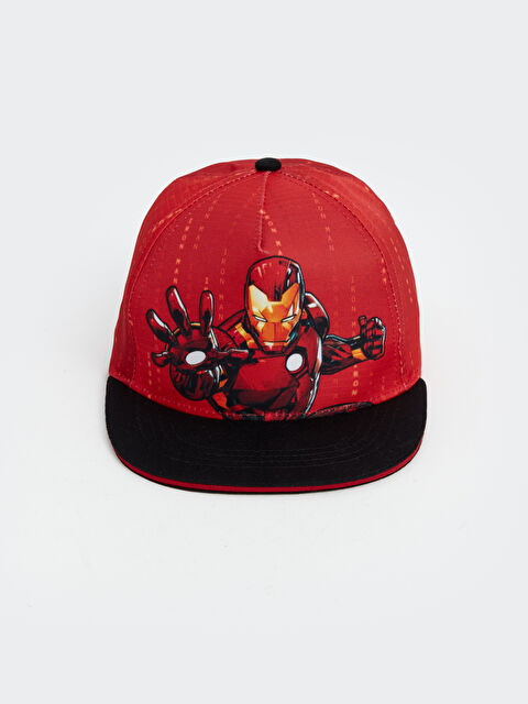 LCW ACCESSORIES Iron Man Baskılı Erkek Çocuk Kep Şapka - S4G092Z4-GZ0