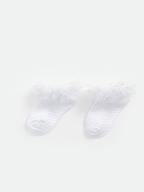 LCW baby Kız Bebek Patik Çorap - S4G665Z1-Q6K