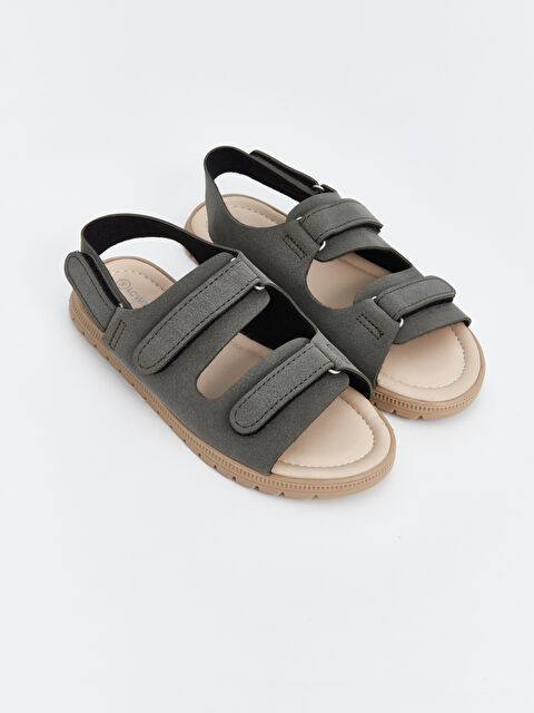 LCW STEPS Boys Velcro Sandals - S4G692Z4-CRR