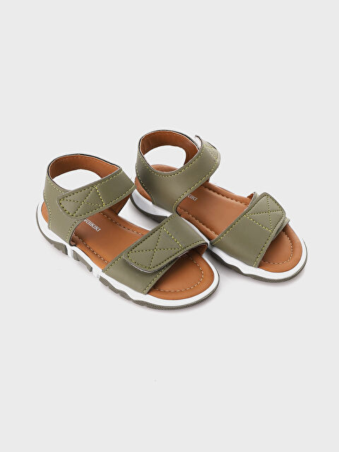 LCW STEPS Baby Boy Sandals with Velcro - S4G744Z1-TJC