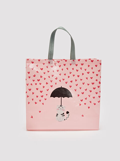 LCW ACCESSORIES Printed Shopping Bag - S4G880Z8-M0T