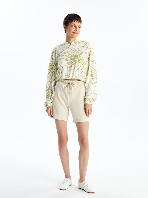 LCW Vision Kadın Beli Lastikli Düz Şort - S4G979Z8-QWF