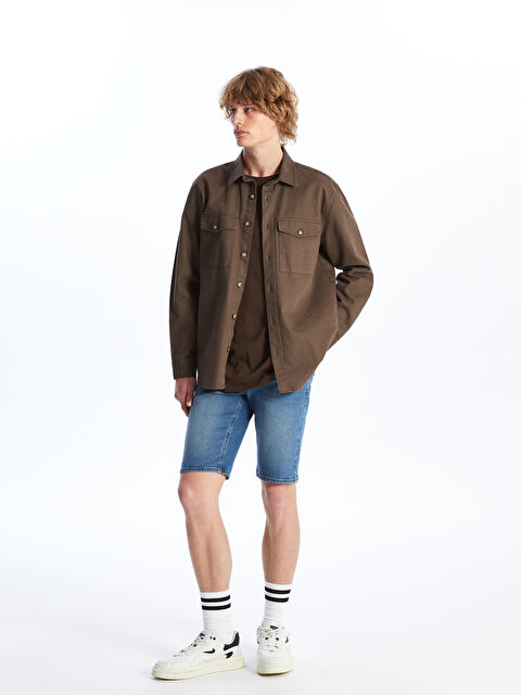 LCW Jeans Ерлерге арналған деним джинс шорты - S4GA45Z8-H45