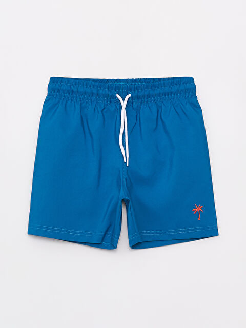 LCW ECO Boys' Swimming Shorts with Elasticated Waist - S4GA74Z4-Y7W