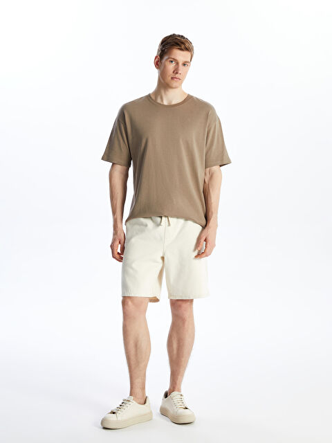 LCW Jeans Short en Jean Coupe Décontractée pour Hommes - S4GA94Z8-DBD