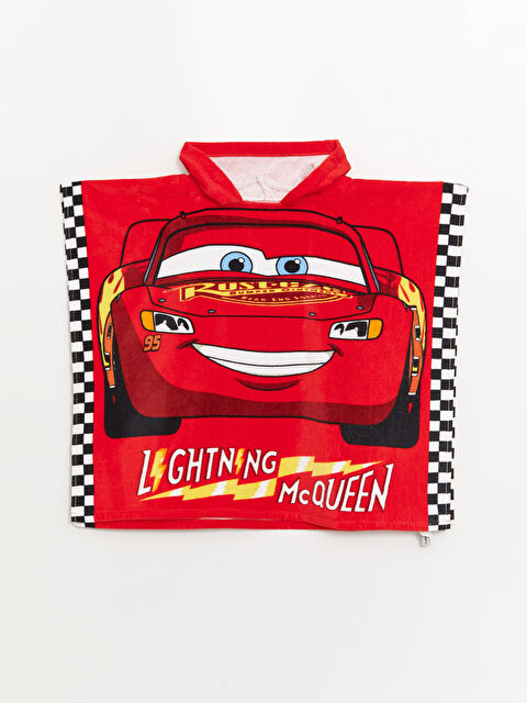 LCW ACCESSORIES Cars Printed Boys' Beach Towel - S4GB27Z4-GZX