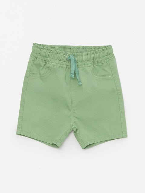LCW ECO Elasticated Waist Basic Baby Boys' Shorts - S4GB53Z1-FGX