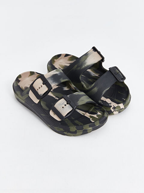 LCW STEPS Kamuflaj Desenli Erkek Çocuk Sandalet - S4GB59Z4-Y0T