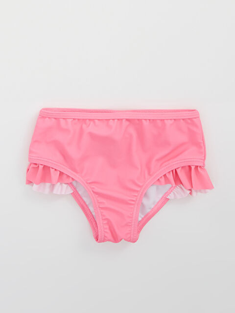 LCW Kids Beli Lastikli Basic Kız Bebek Bikini Alt