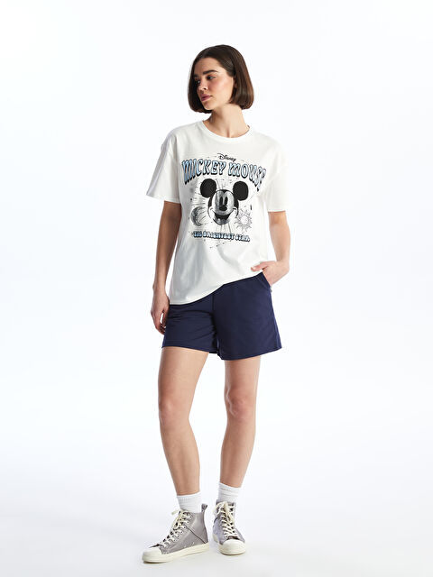 XSIDE Kadın Beli Lastikli Düz Şort