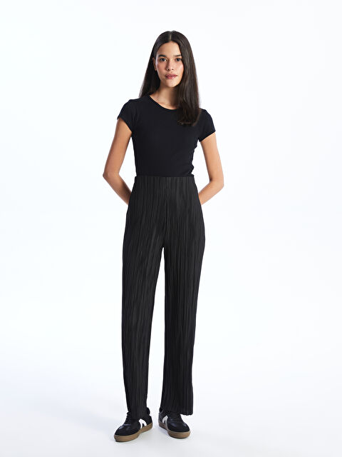 XSIDE Elasticated Waist Relaxed Fit Women's Trousers - S4GF30Z8-CVL