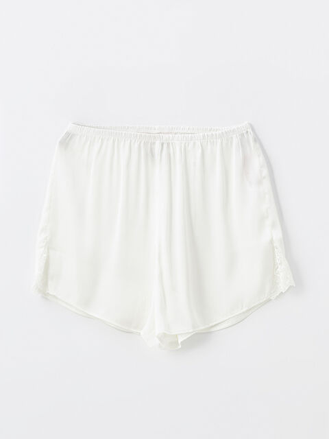 LCW DREAM Beli Lastikli Kadın Şort Pijama Altı