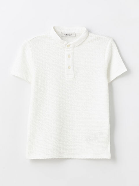 LCW Vision Polo Yaka Basic Kısa Kollu Erkek Çocuk Tişört - S4GG37Z4-R9J