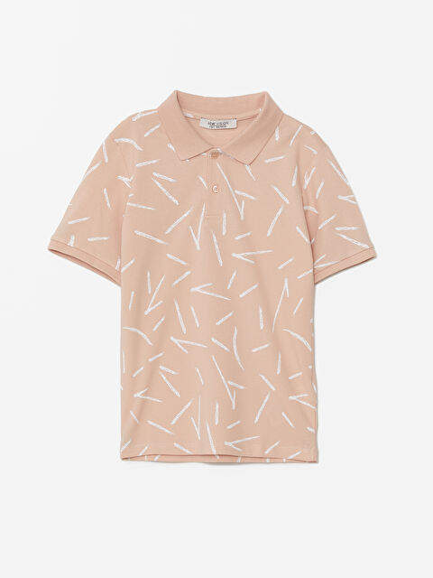 LCW Vision Polo Neck Short Sleeve Boys' T-Shirt - S4GG86Z4-Y0J