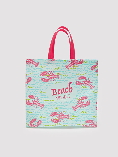 LCW ACCESSORIES Printed Shopping Bag - S4GH25Z8-M0T