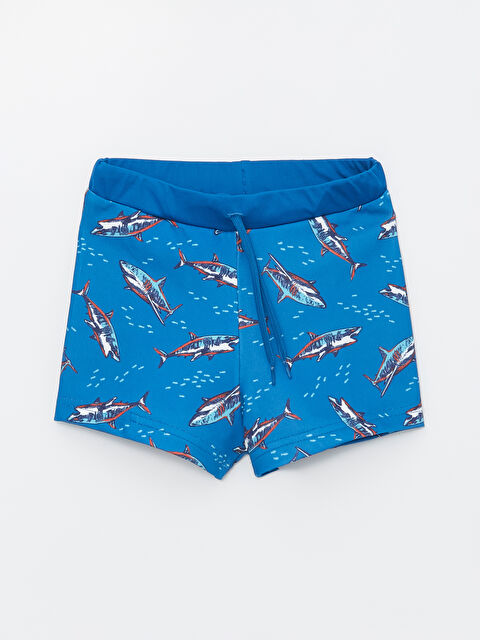 LCW Kids Hızlı Kuruyan UV Korumalı Erkek Çocuk Boxer Mayo - S4GI52Z4-LQQ