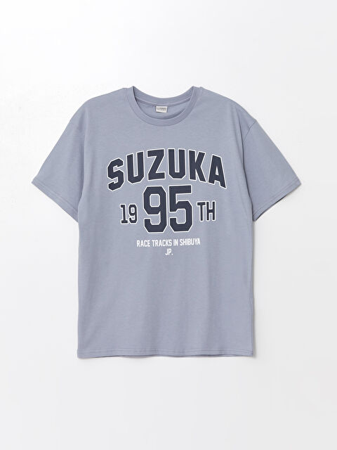 LCW Kids Oversize Crew Neck Boys' T-Shirt - S4GI70Z4-Y9A