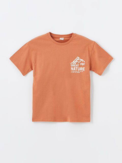 LCW Kids Oversize Crew Neck Boys' T-Shirt - S4GJ04Z4-VZY