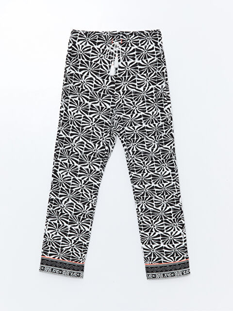 LCW DREAM Beli Lastikli Desenli Kadın Pijama Altı - S4GO43Z8-LRA