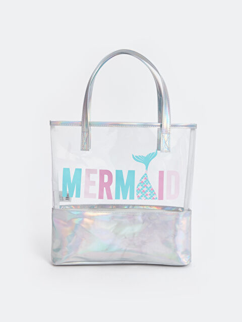 LCW ACCESSORIES Yazı Baskılı Kız Çocuk Kol Çantası - S4GQ01Z4-F9Q