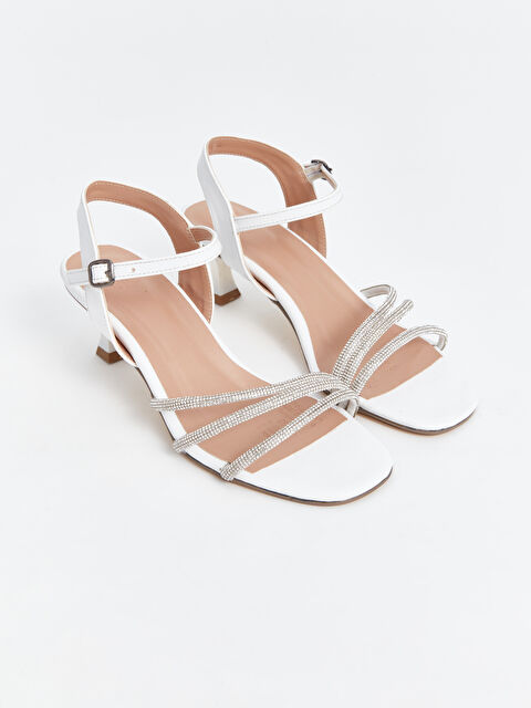 LCW STEPS Taş Detaylı Kadın Topuklu Ayakkabı - S4GQ87Z8-J5E