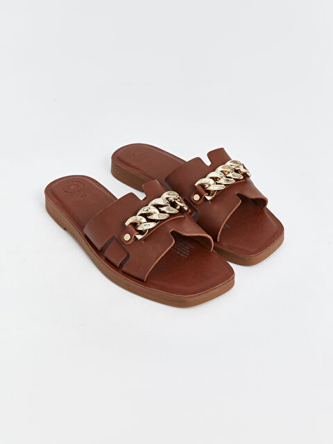 LCW STEPS Zincir Detaylı Kadın Terlik - S4GR23Z8-SWU