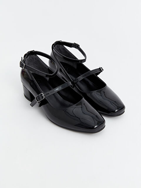 LCW STEPS Tek Bantlı Bilekten Bağlamalı Kadın Topuklu Ayakkabı - S4GS53Z8-HUC