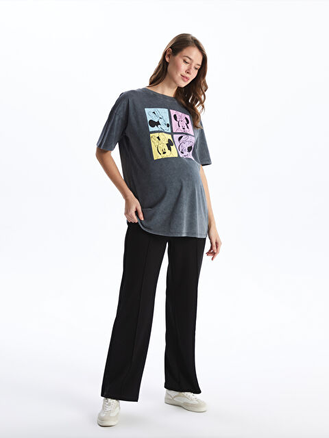 LCWAIKIKI Maternity Beli Lastikli Karın Panelli Hamile Eşofman Altı - S4GV95Z8-CVL