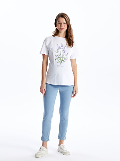 LCWAIKIKI Maternity Karın Panelli Slim Mom Hamile Jean Pantolon - S4H155Z8-LR1