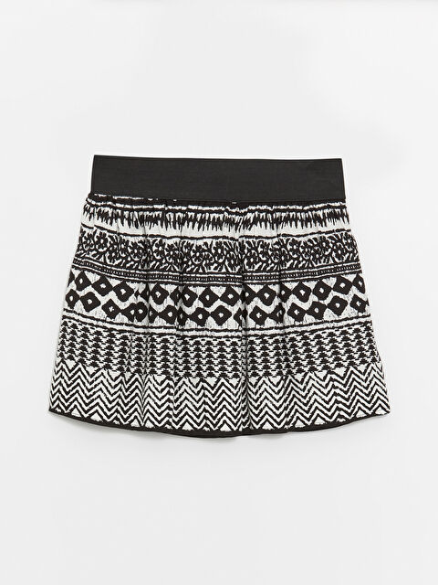 LCW ECO Beli Lastikli Desenli Kız Çocuk Etek - S4H197Z4-LQJ