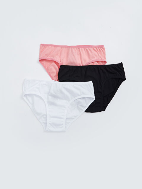 LCW Kids سراويل داخلية أساسية للبنات 3 قطع - S4H270Z4-FGW