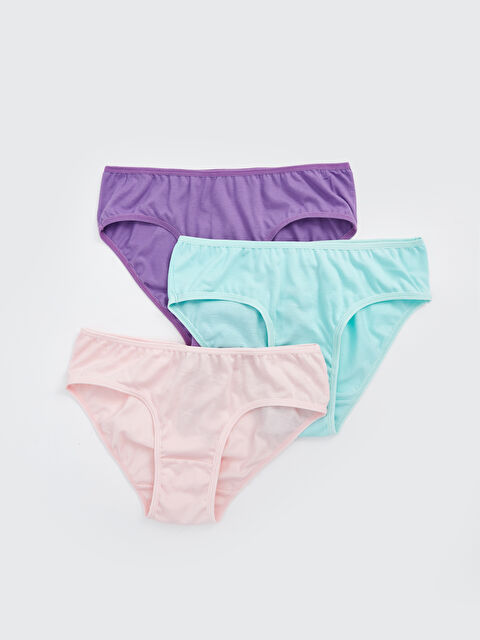 LCW Kids سراويل داخلية أساسية للبنات 3 قطع - S4H270Z4-G0C