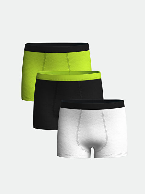 LCW Kids Boys' Boxer Trunks 3-Pack - S4H545Z4-Q6K