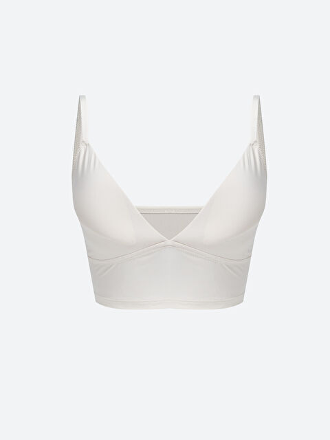 LCW DREAM Non-Wired Non-Padded Plain Bralette - S4H770Z8-G0H
