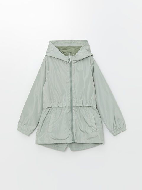 LCW Kids Kapüşonlu Kız Çocuk Yağmurluk - S4HC28Z4-FLL