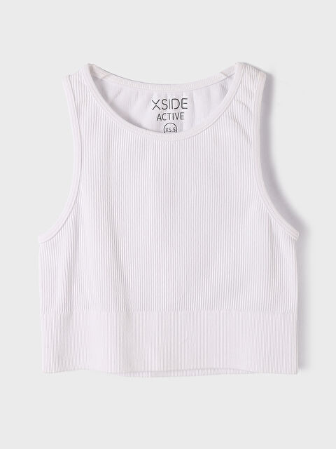 XSIDE ACTIVE Crew Neck Plain Seamless Women's Sports Bustier - S4HF49Z8-Q6K