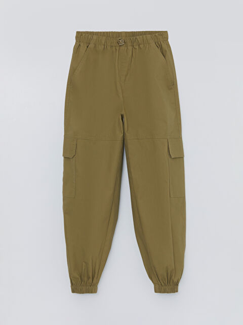 LCW Kids پانتۆڵی بارهەڵگری کەمەر لاستیکی بۆ کچان