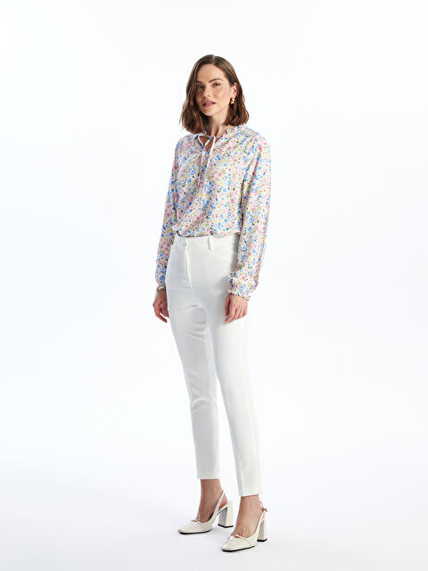 LCWAIKIKI Classic Women's Cigarette Plain Trousers - S4HN84Z8-Q6K