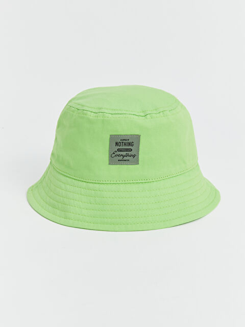 LCW ECO Etiket Nakışlı Kadın Bucket Şapka - S4HO61Z8-LYM