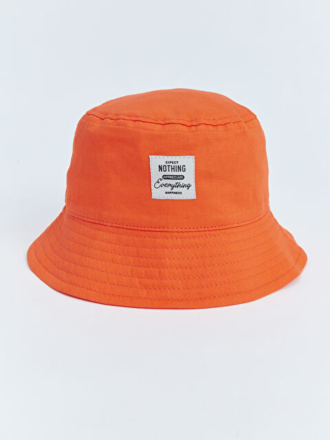 LCW ECO Etiket Nakışlı Kadın Bucket Şapka - S4HO61Z8-YA0