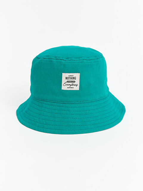 LCW ECO Etiket Nakışlı Kadın Bucket Şapka - S4HO61Z8-YC8