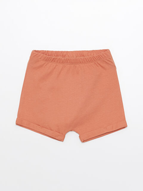LCW baby Beli Lastikli Basic Erkek Çocuk Şort - S4HO79Z1-GBV
