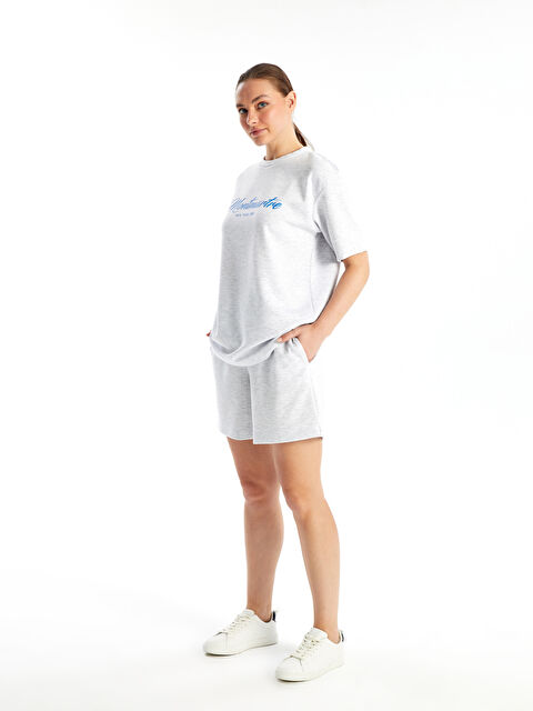 LCW Vision Kadın Beli Lastikli Düz Şort - S4HU79Z8-847